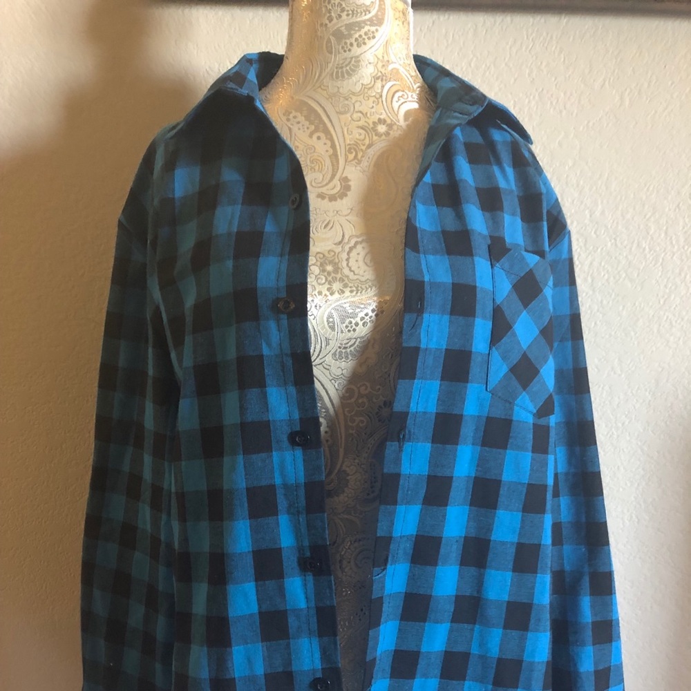 Long sleeve flannel!